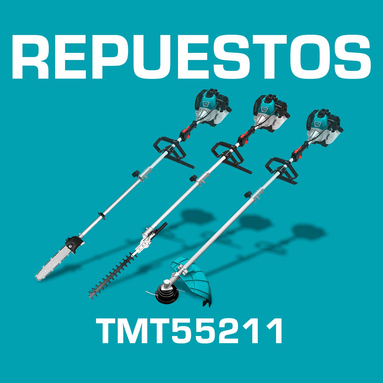 Repuestos Multi-Herramienta desmalezadora para podar 52 cc Codigo TMT55211