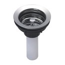 Drenaje de Fregador con Coladera de Plástico. Desagüe de Cocina Acabado Satinado.