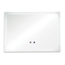 Espejo LED Para Baño Rectangular 50x70cm Con Iluminación 3 Tonos, Botón Táctil y Función Antiempañante.