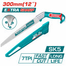 Sierra para Podar 12” SK5  7 TPI Dientes triples