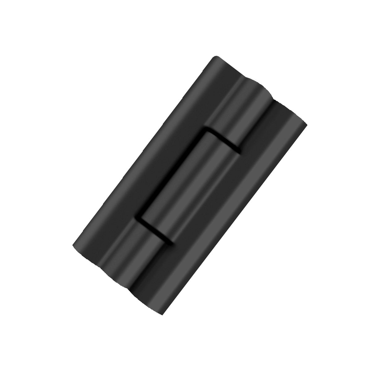 Bisagra de Sobre Poner Hoja Ventana/Inversor. Sistema Plegable. Color Negro