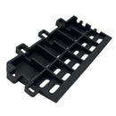 Alfombras comerciales de entrada para polvo Negro 7.5x7.5cm para Exteriores, Uso Comercial y Residencial. Alfombrilla (borde Macho)