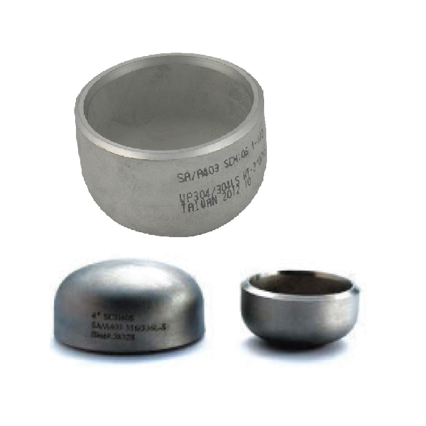 Tapas Sch 10 y Sch 40. T-304.