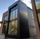 Lamina alucobond ACM 4mm PVDF 1.22x2.44m (4x8pies) Panel Revestimiento Exterior de Alta Calidad Color Gris Oscuro B019 aluminio compuesto