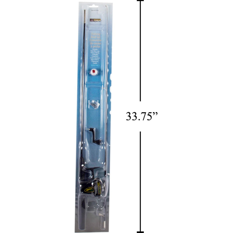 Juego de cañas de pescar, tarjeta para atar