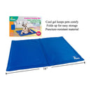 Cama de enfriamiento de gel  20 "X16" Tamaño M, caja de color Refresca a su mascota