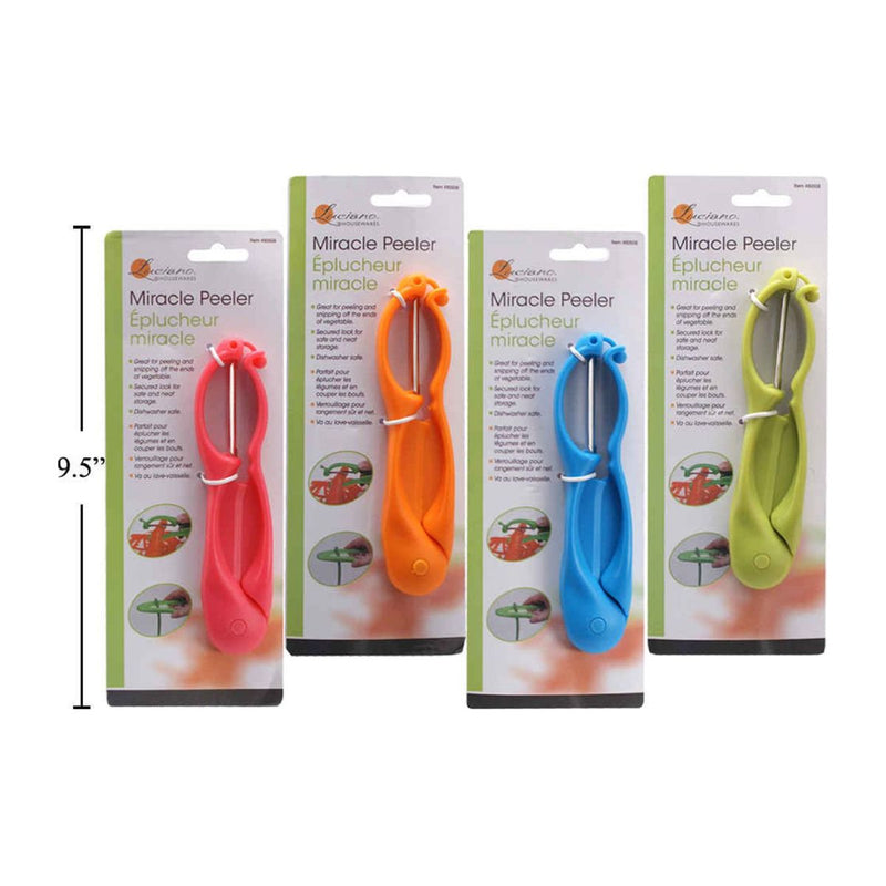 Pelador Luciano Miracle (1pza) (Viene en colores variados al azar)