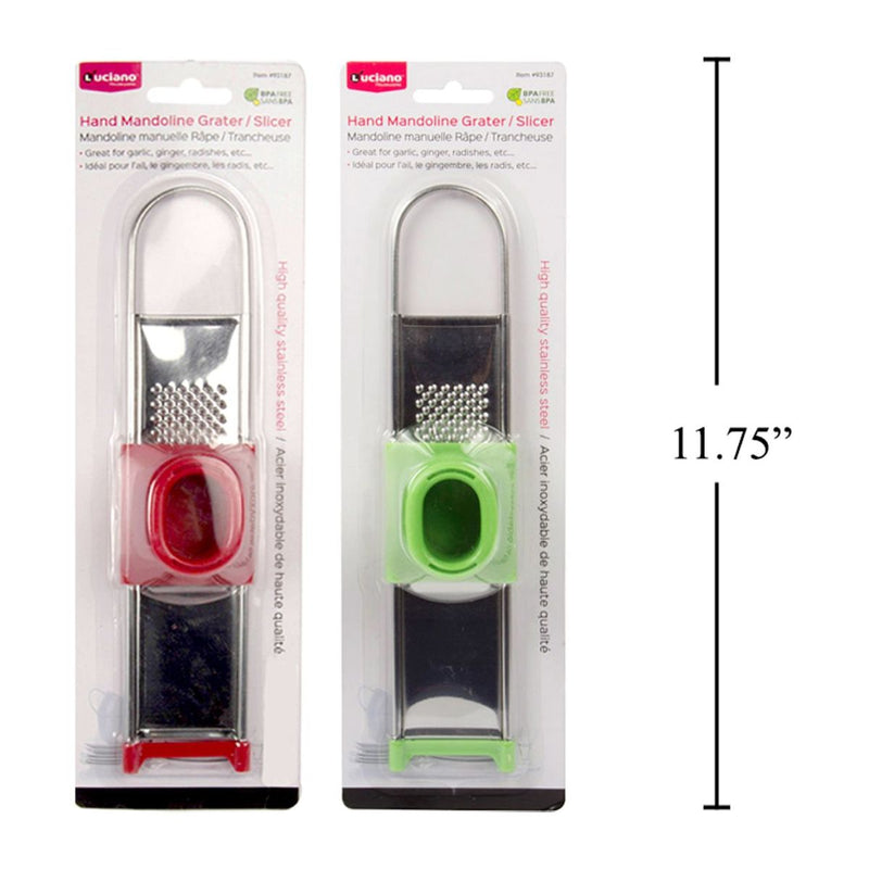 Mini rallador de deslizamiento Luciano (1pza) (Viene en colores variados al azar)