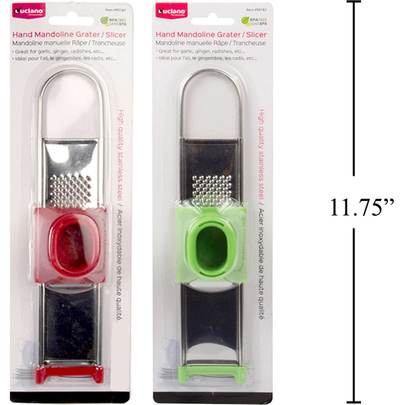 Mini rallador de deslizamiento Luciano (1pza) (Viene en colores variados al azar)