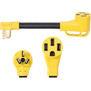 Adaptador de alimentación de 3 clavijas a 4 clavijas de 50 amperios, 10-50P a 14-50R, 240V