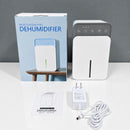 Deshumidificador Eléctrico Multifuncional 1500ml con Temporizador 6/8/10 h, Apagado Automático, Modo Silencioso y Ahorro de Energía – Ideal para Hogar y Dormitorio