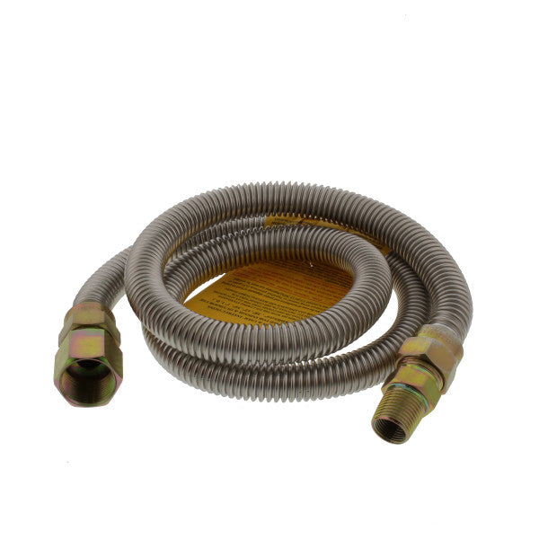 Manguera macho x hembra para gas de 1/2" x 3/4" x 48"