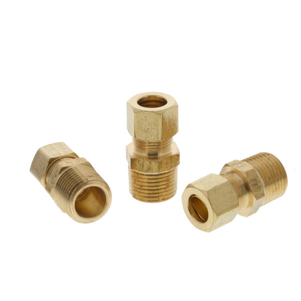 Adaptador macho de compresión de 3/8" x 3/8" (