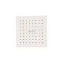 Cabezal de Ducha cuadrado 6" Satinado. Regadera de Acero Inoxidable cepillada.