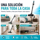 Aspiradora Inalámbrica Inteligente 400W 28KPa Recargable. Succión de Alta Potencia con Filtro HEPA y Cepillo Anti-Enredos.