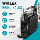 Máquina De Granizado 1.8 L. Granizadora Eléctrica 200 W Con Autolimpieza. Prepara bebidas congeladas En 25 Minutos.