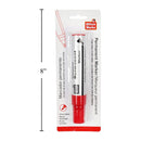 Marcador Rotulador permanente Jumbo, rojo, cabeza de cincel