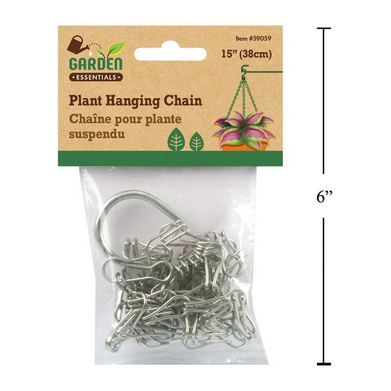 Cadena de cesta macetero colgante de 15 "L
