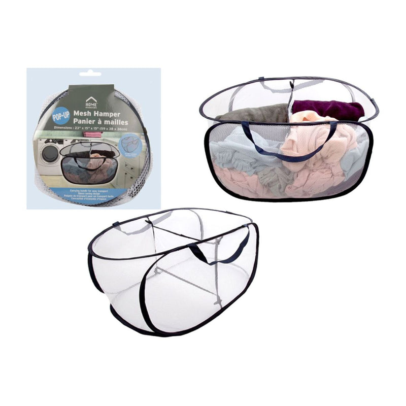 Bolsa de polietileno plegable para cesto de malla para ropa sucia