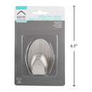 Gancho de pared aut adhesivo de acero inoxidable