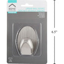 Gancho de pared aut adhesivo de acero inoxidable