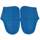 Cubre calzados de Látex Impermeable estilo Zapatilla Color azul Talla M reutilizables para lluvia zapatos. Se vende en par