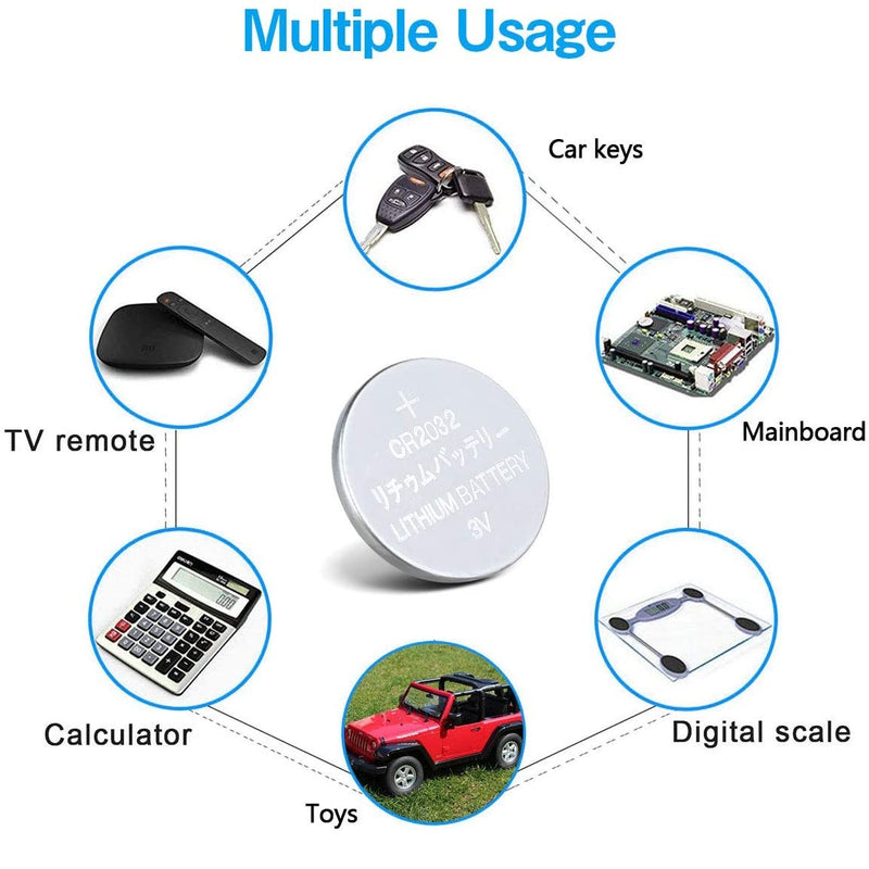 (1 PZA) Bateria de Boton de Litio CR2032, 3 Voltios