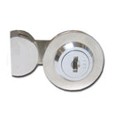 cerradura cilindrica para pegar con uv( vidrios de 6 mm) requiere perforacion en el vidrio.