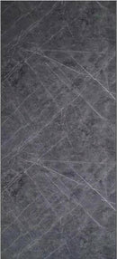 Panel Decorativo Mármol PVC 1.22M X 2.80M X 3Mm Gris Marquina (Línea Económica)