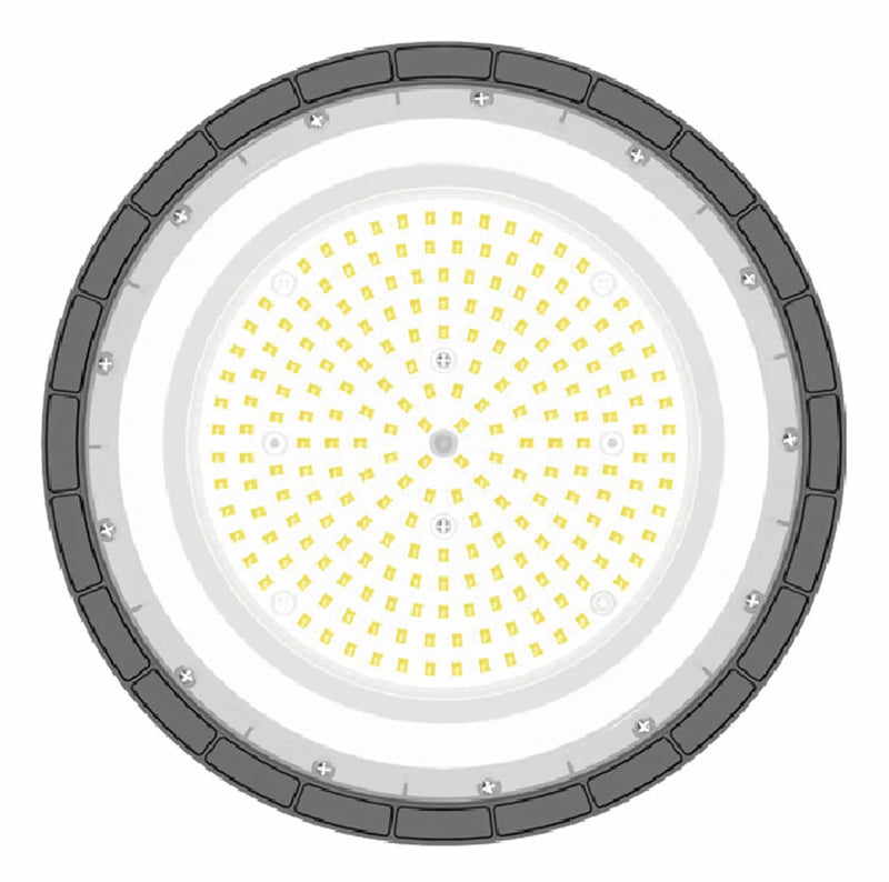 Lámpara UFO de Techo LED High Bay 200W 6500K con Tecnología LED .Iluminación Potente. Ideal Techos Altos. Foco LED.