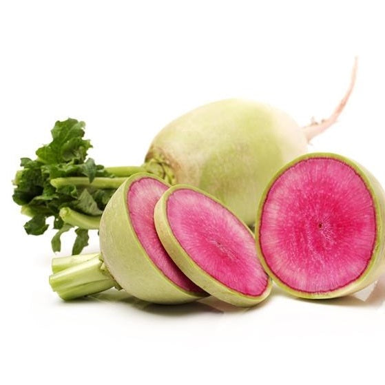 Semillas de rabano, sandia (100% Heirloom/No Híbrido/No GMO). 20 semillas aproximadamente