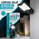 Lámpara Solar LED Exterior de 500W Con Control Remoto Sensor, Radar Y Luz Inteligente. Autonomía Hasta 3 días. Cobertura 150m². No incluye tubo/poste.