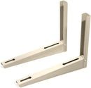 Soporte metálico para aire acondicionado 450×550mm  Resistente hasta 120kg Instalación en pared