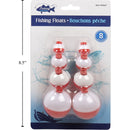 Pesca 8 piezas Flotadores de pesca, 4 tamaños