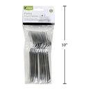 Tenedor desechable con revestimiento de plástico Luciano, 10 pieza