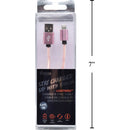 iFocus, 1M Cable de carga y sincronizacion, Rose Gold, caja de pvc + bandeja