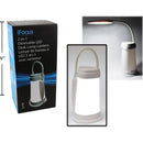 iFocus, lámpara de escritorio LED regulable 2 en 1, linterna, USB y B / O, blanco, cbx