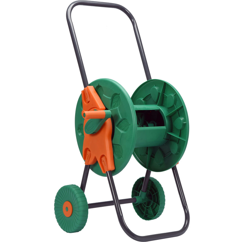 Carrete para manguera con ruedas 60mts trolly portátil
