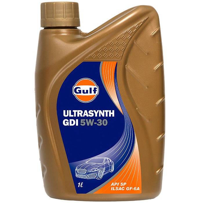 Aceite Para Auto 5W30 Full Sintético API SP ILSAC GF-6 Gulf Ultrasinth 1 Litro