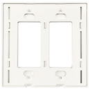 Tapa Plastica Para Interruptor Doble Linea Decorativa. Incluye Tornillos Metalicos. Sin Hoyos.