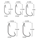 Anzuelos Kit 50 Uds. para señuelos de goma