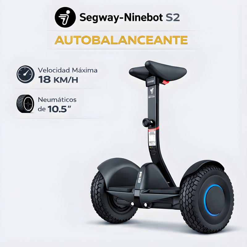 Balancín Eléctrico Autobalanceante Segway Ninebot S2 Scooter inteligente.