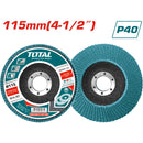 Flapdisc Discos Flap de Circonio. 115mm x 22mm（4-1/2" x 7/8"）