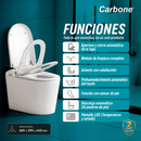 Inodoro Inteligente Pro Smart Toilet One Piece con Bidet Eléctrico 110V/60Hz manual y Control Remoto Multifunción Diseño Premium Alta calidad 680X390X460mm