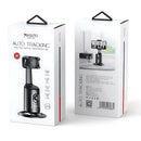 Trípode Inteligente con Seguimiento Facial 360°. Auto Rotación y Control por Gestos. Ideal para vlogs o videollamadas. Para celular