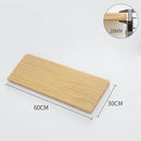 Repisa de pared. Estantería flotante.  Tablilla de 20 x 60cm. Color avellano.