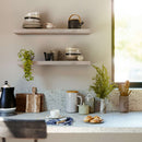 Repisas de pared 80 cm Largo x 23.5 cm Ancho x 38 mm Espesor (1 1/2") color Concreto