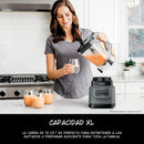 Licuadora Ninja Classic. Batidora BE200 de 1000 W. Baja, media, alta velocidad, jarra de 72 onzas, cuchillas de trituración total.