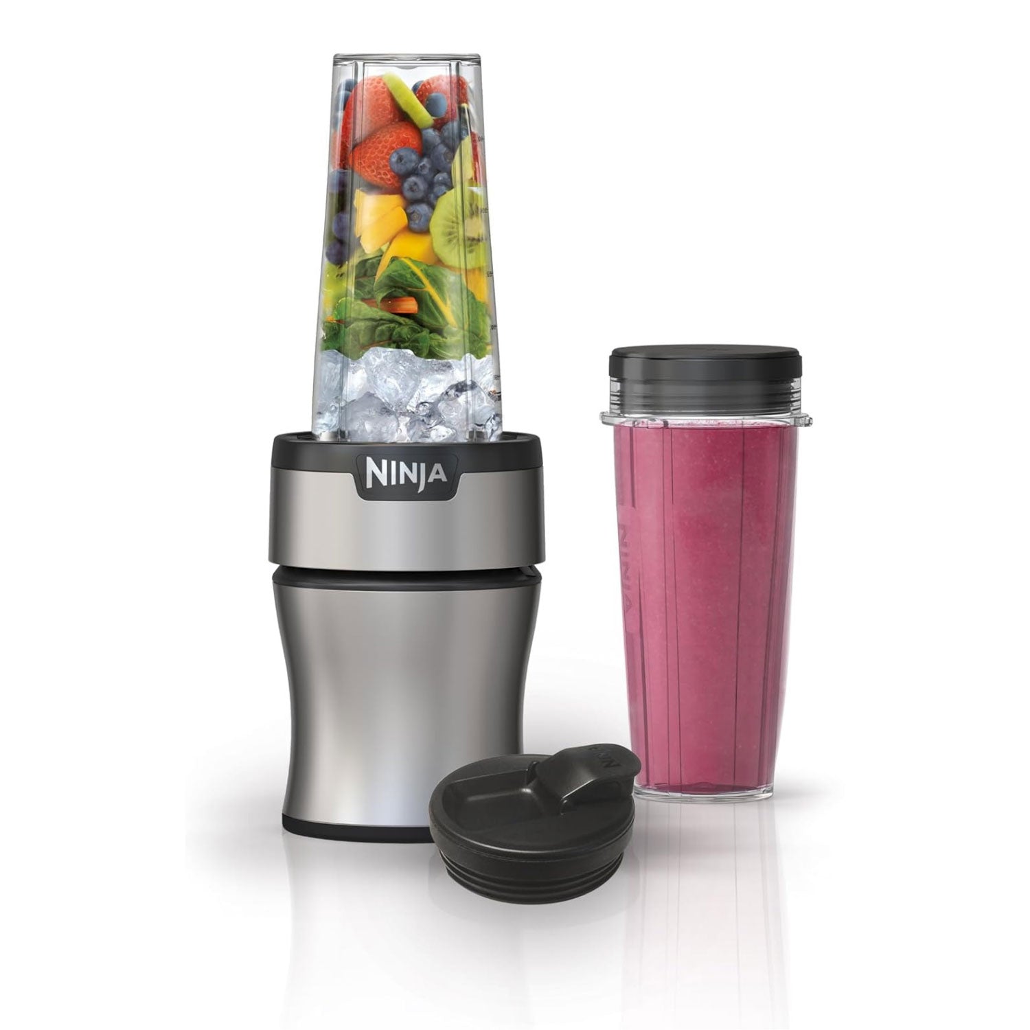 Licuadora personal Ninja  Nutri blender BN300. Extractor de nutrientes de 700 W y tecnología Pulse.