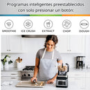 Licuadora 3 en 1 Professional Plus Kitchen System. Sistema de cocina BN801 de 1400 W. 4 Velocidades y 5 programas iQ.
